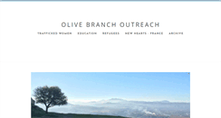 Desktop Screenshot of olivebranchoutreach.org